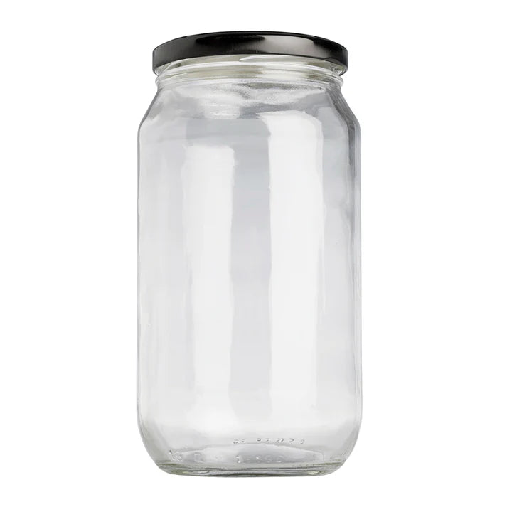 1000ml Round Glass Jar T82