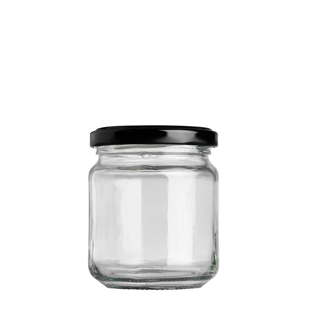 212ml Round Glass Jar T63