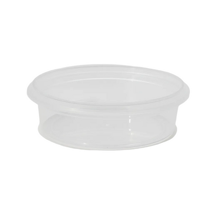 120ml Clear Tub - White Background