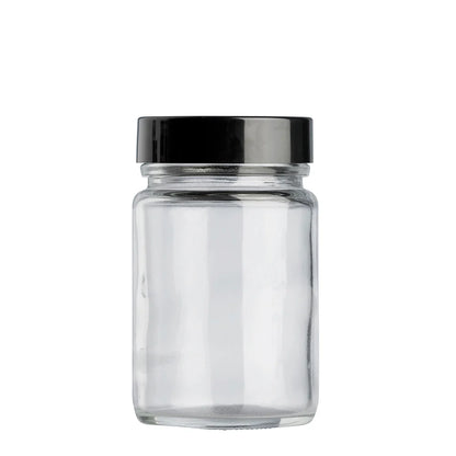 125ml Round Glass Jar T48