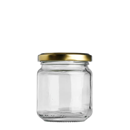 212ml Round Glass Jar T63