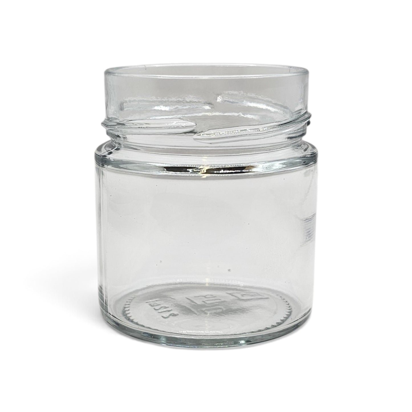 212ml Ergo Glass Jar T70 Deep Dish Lid