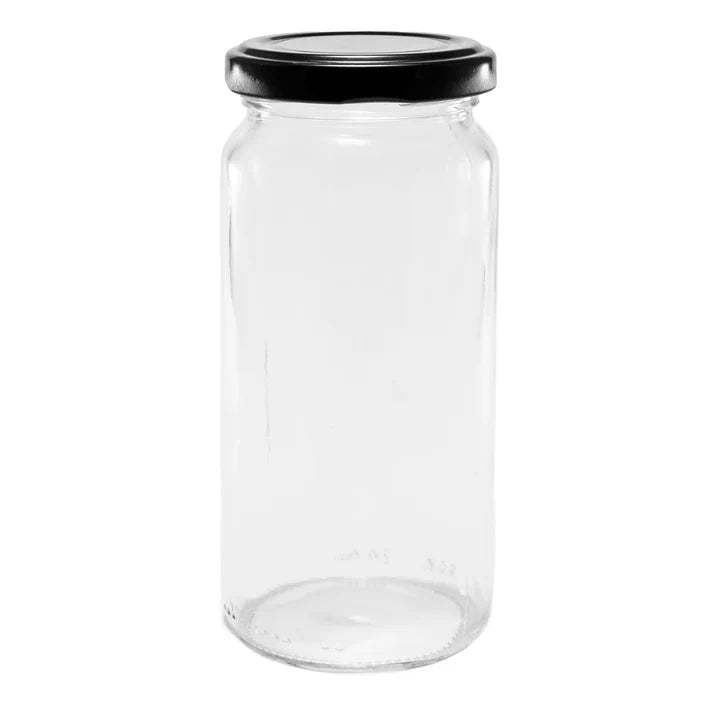 250ml Tall Glass Jar T53 (pk84)