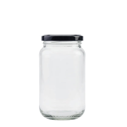 400ml Round Glass Jar T63