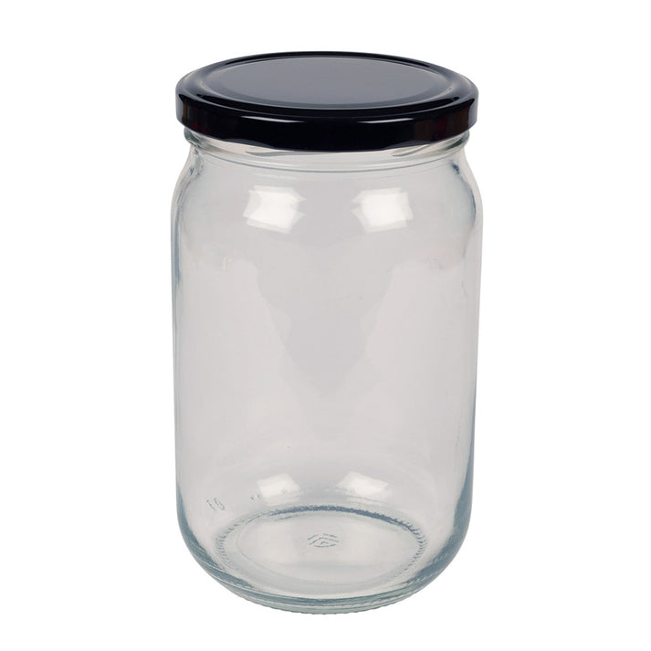 730ml Round Glass Jar T82