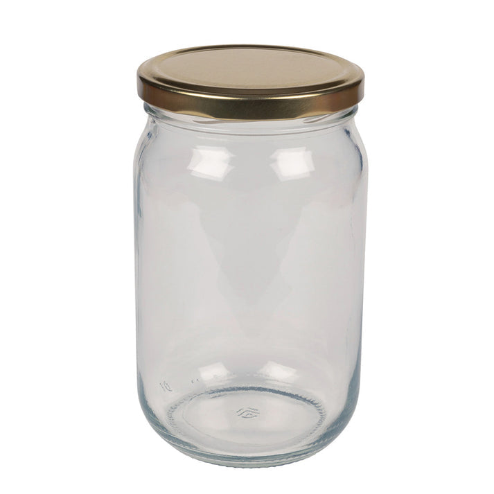 730ml Round Glass Jar T82