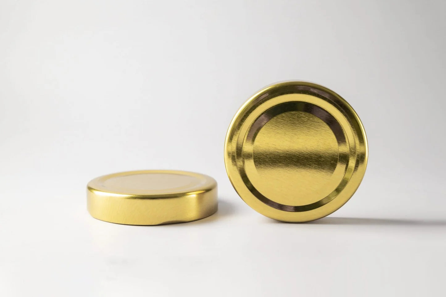 70mm Gold Deep Dish Lid