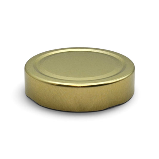 70mm Gold Deep Dish Lid