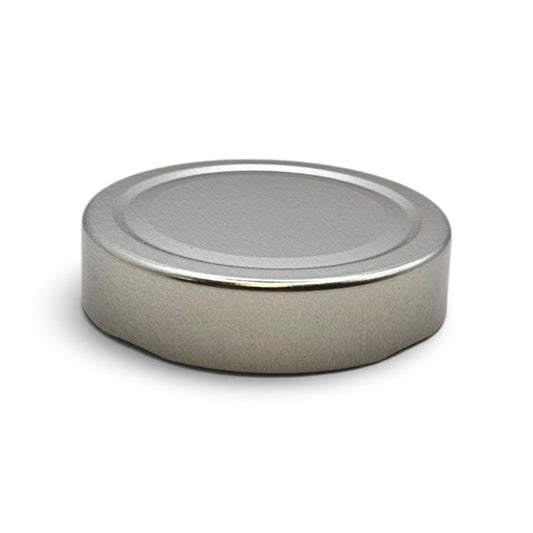70mm Deep Dish Silver Lid